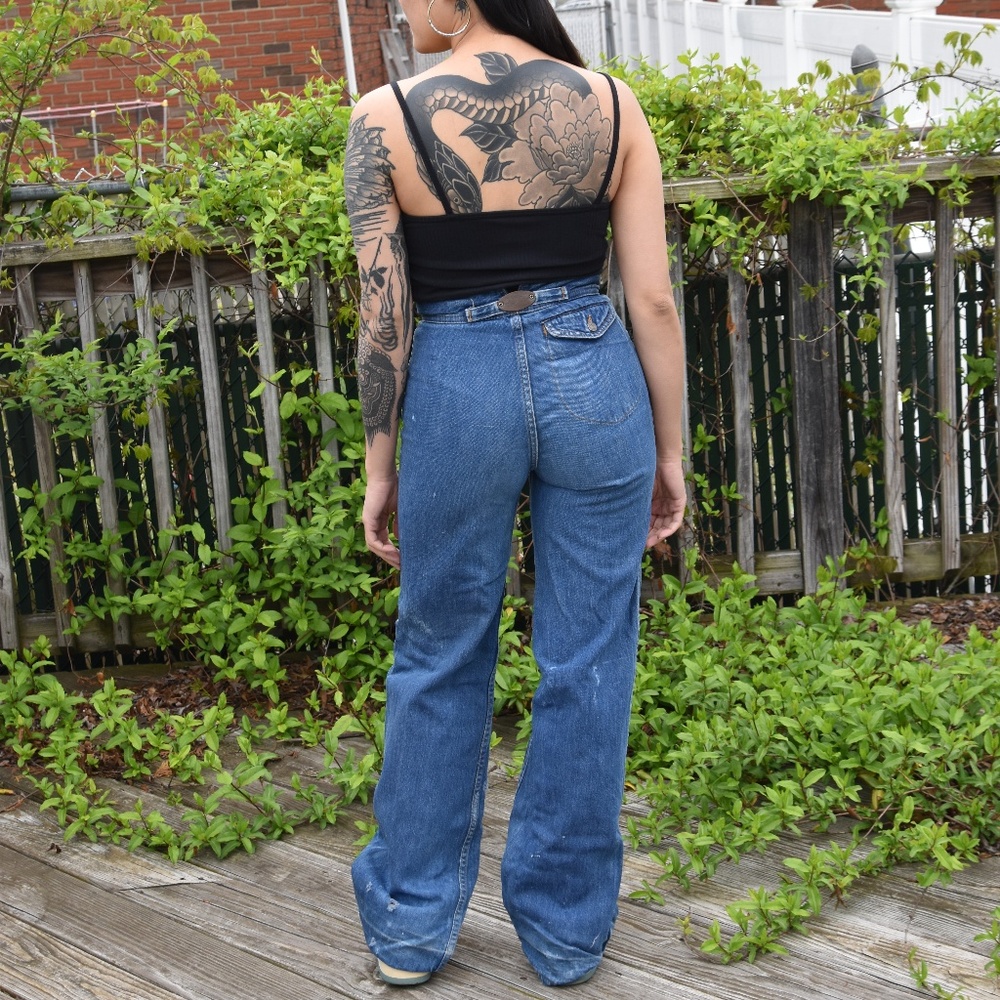 ❌SOLD❌1970s Levi Strauss High Waisted Jeans - Picture 1 of 6